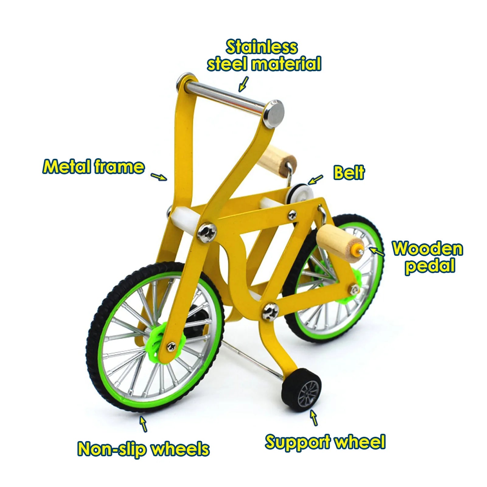 Training Toy Parrot Bike Toy Four-Wheel
