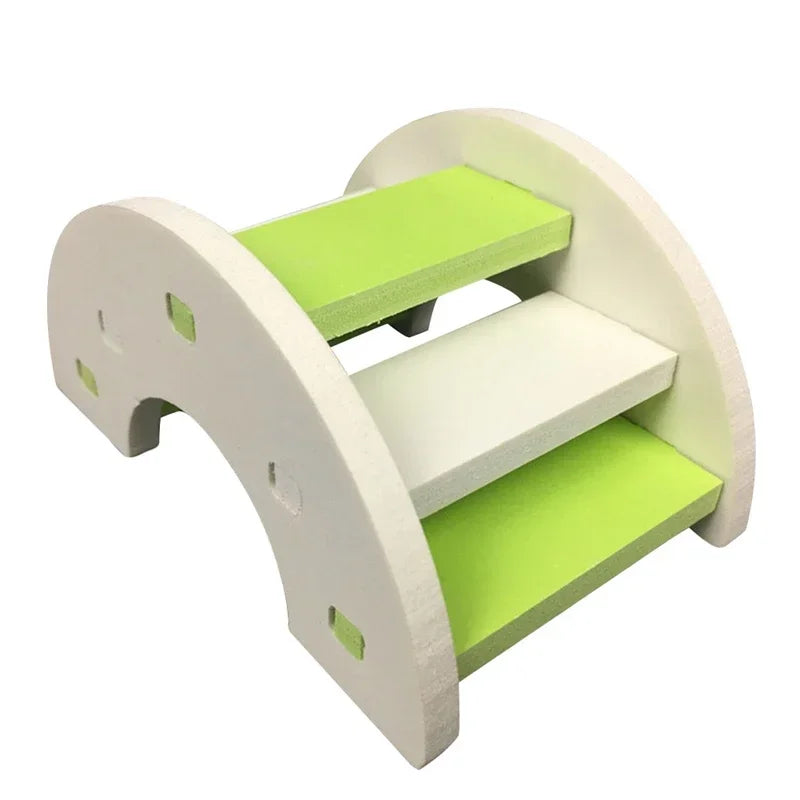 Hamster Ladder Rainbow Bridge Pet Toys Plastic Bridge