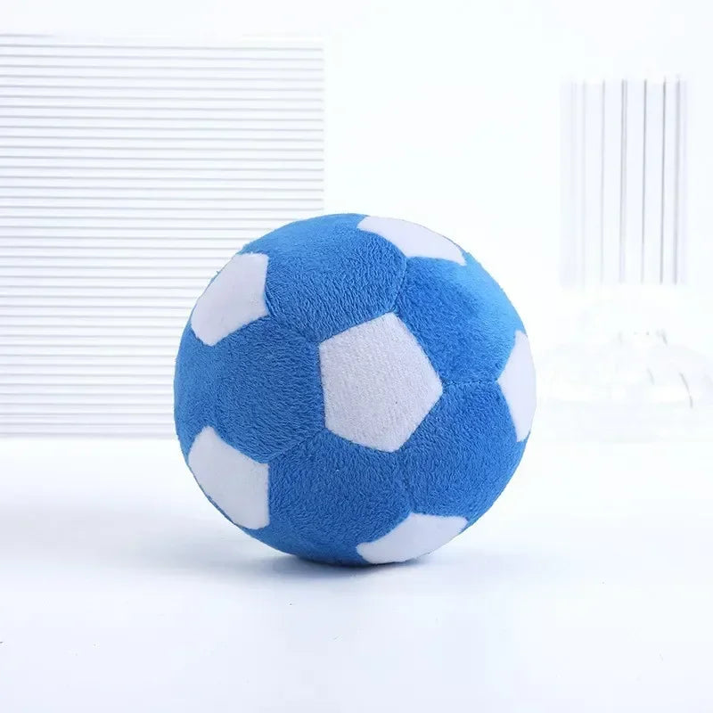 Pet  Toys Cute Ball Shape Plush Chewing Toys