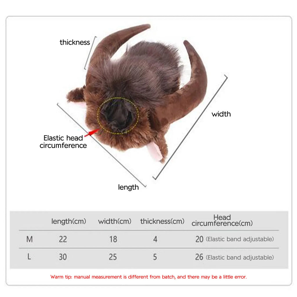 Puppy Birthday Halloween Dog Adjustable Dog Costume Bull