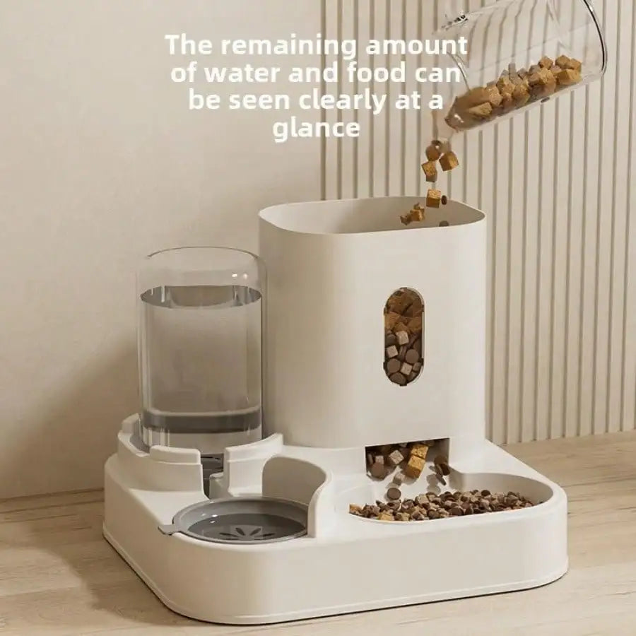 Automatic Cat Feeder and Water Dispenser