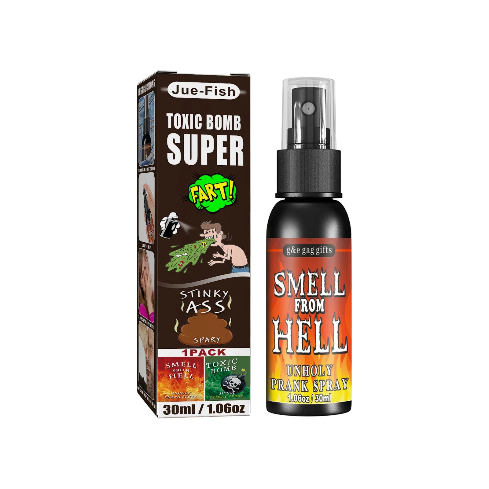 Pet Toys Smelly Fart Spray