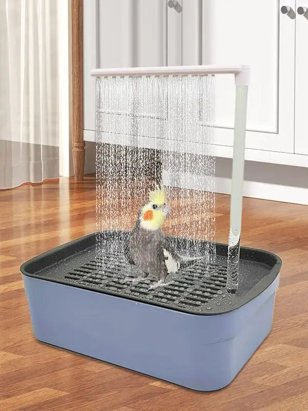 Parrot Automatic Bathtub With Shower Easy to Clean