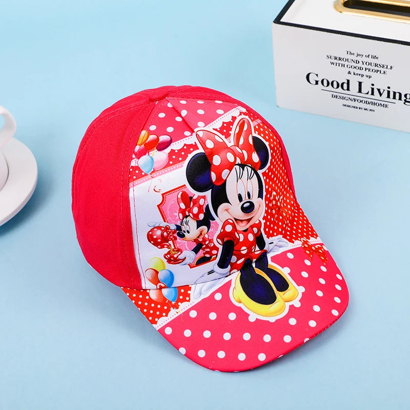 1PCS New Spring Autumn Children Mickey Minnie Cartoon Baseball Cap