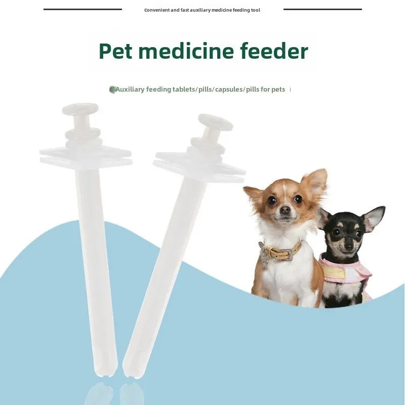 Pet Cat Syringe Dog Medicine Feeder Tablet Pill Gun