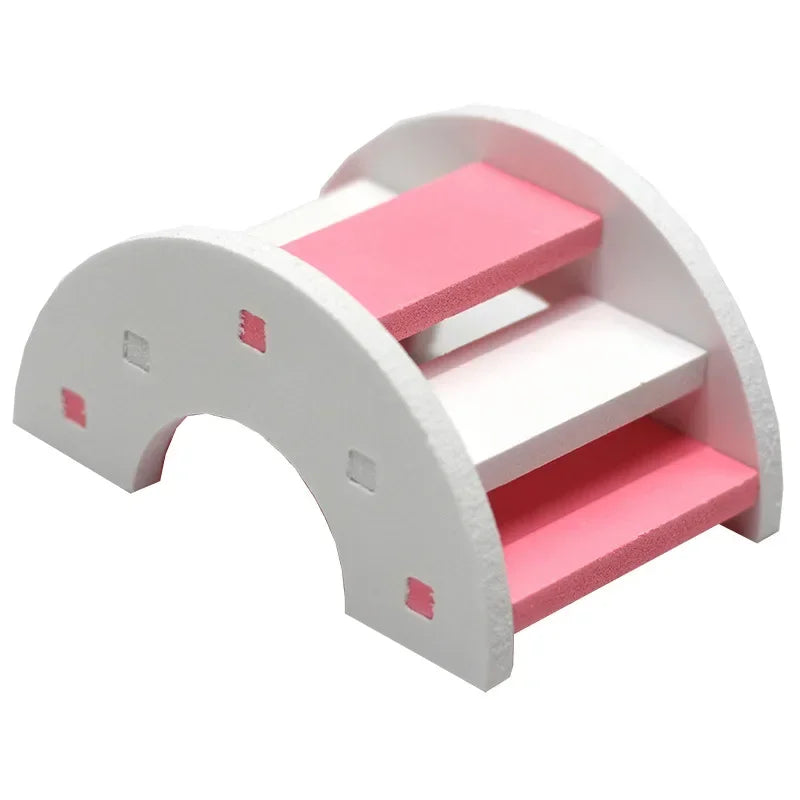 Hamster Ladder Rainbow Bridge Pet Toys Plastic Bridge