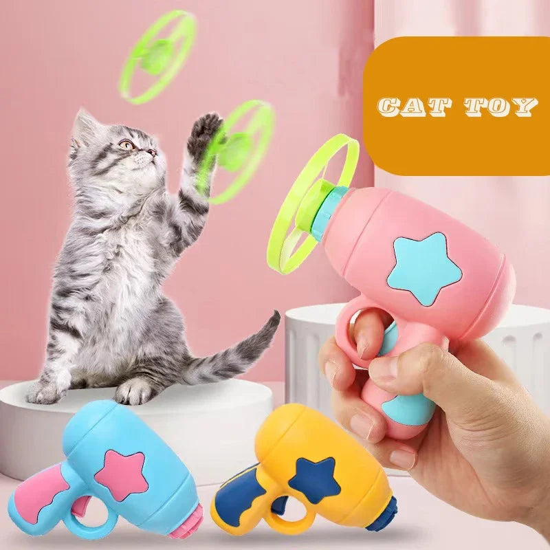 1 Set Cat Toy Interactive Pet Play Training Launcher