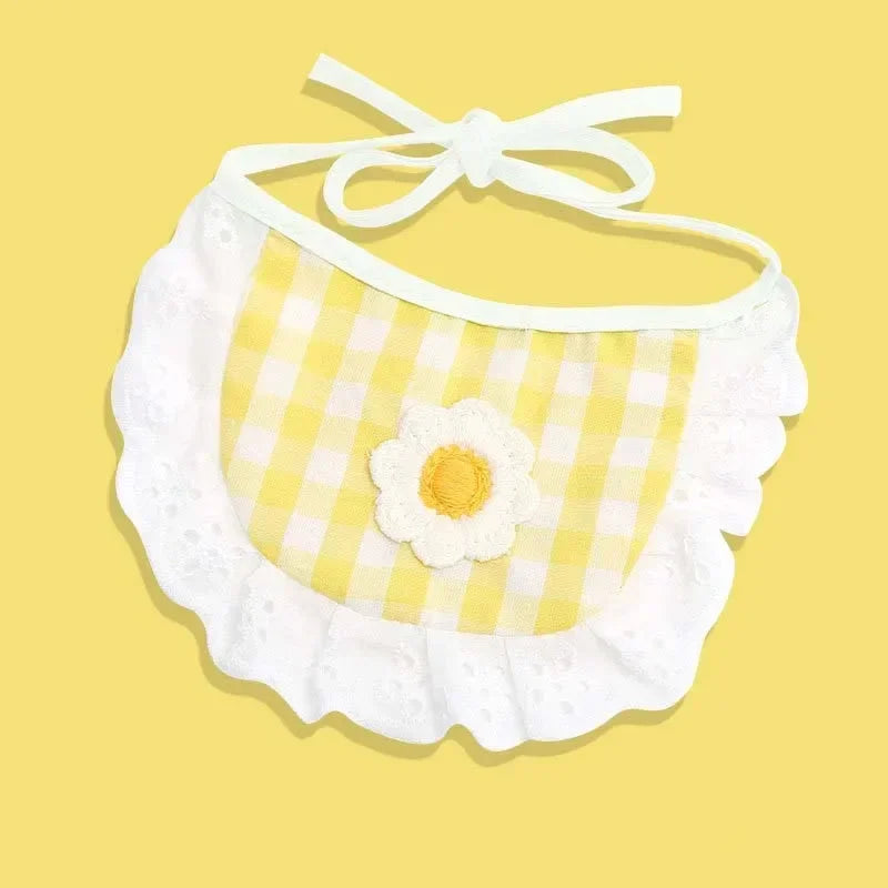 1PCS Cute Cat Dog Bibs Different Shape Design
