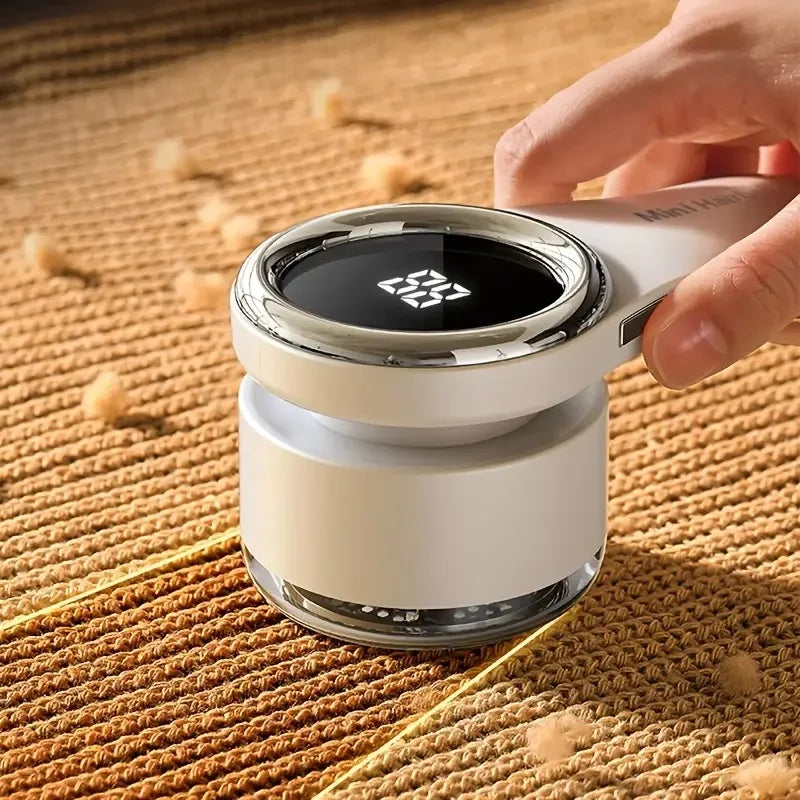 1pc Portable lint remover and trimmer - large  compartment,