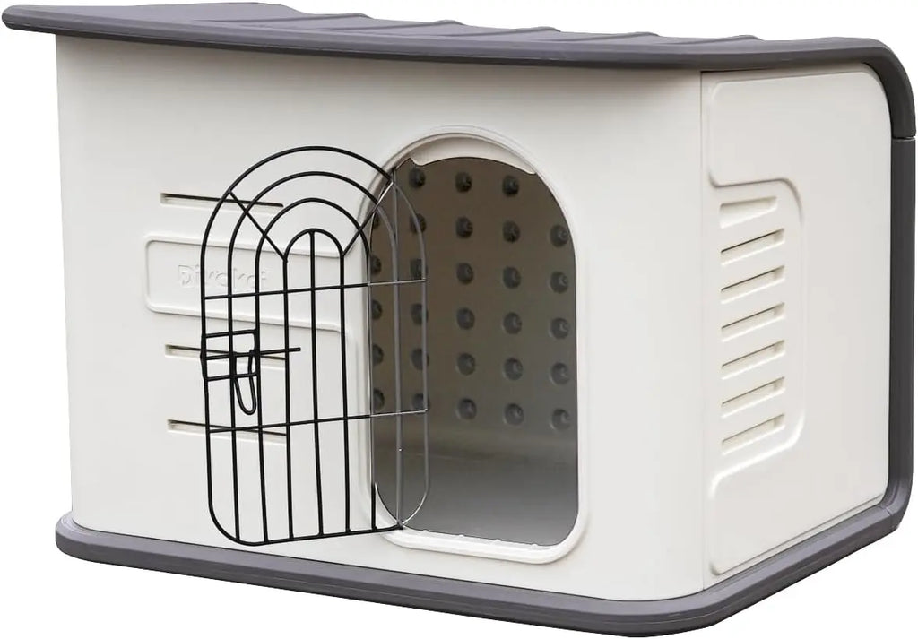 ‌Double-Wall Insulated Dog House Outdoor Indoor