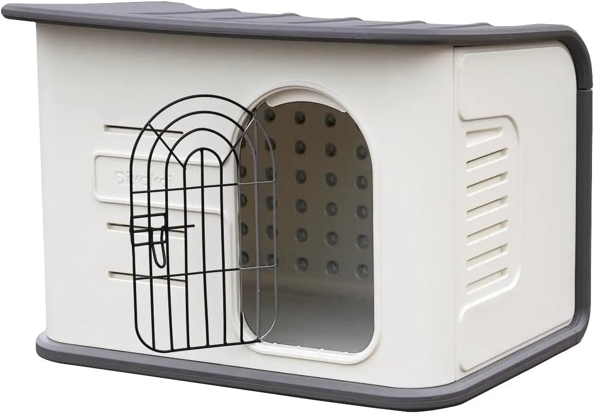 ‌Double-Wall Insulated Dog House Outdoor Indoor