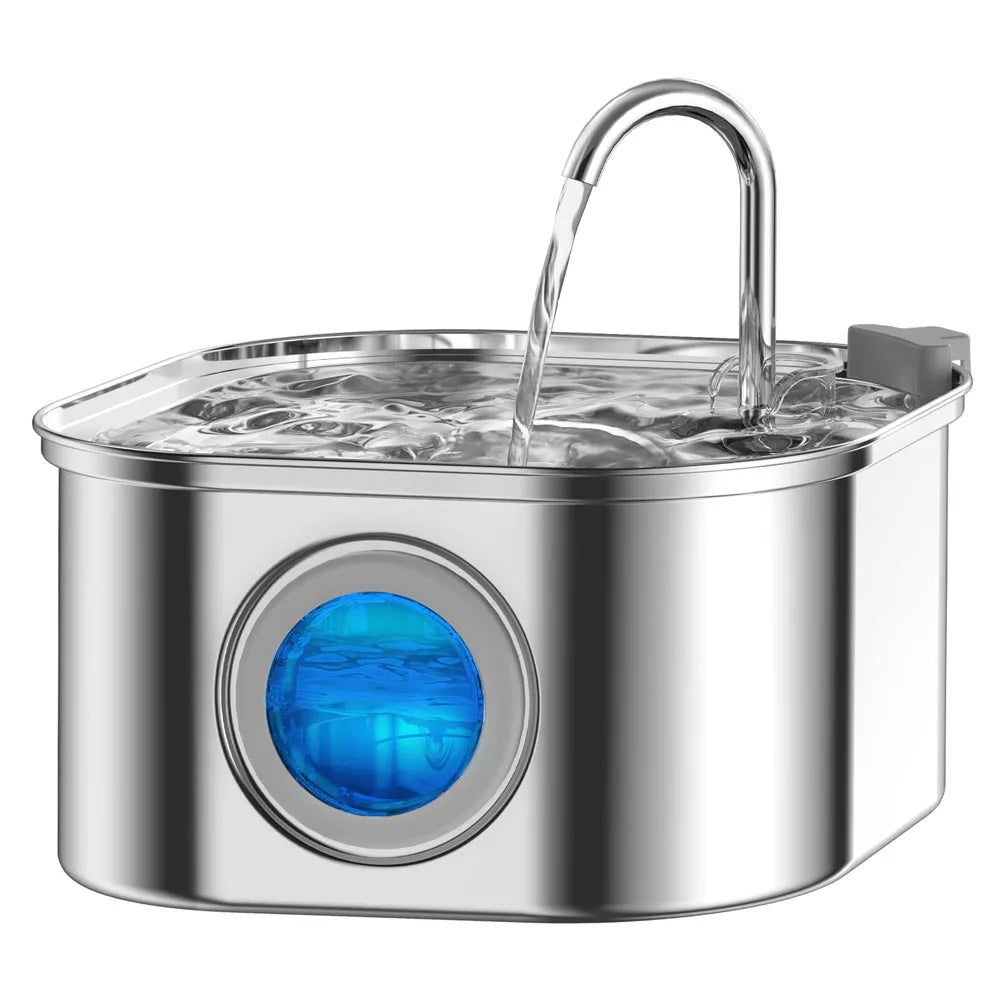 3.2L Stainless Steel Pet Water Feeder Auto