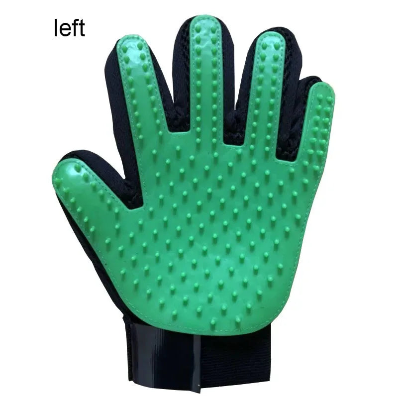 Pet Hair Glove Comb Pet Dog Cat Grooming Cleaning Glove Deshedding