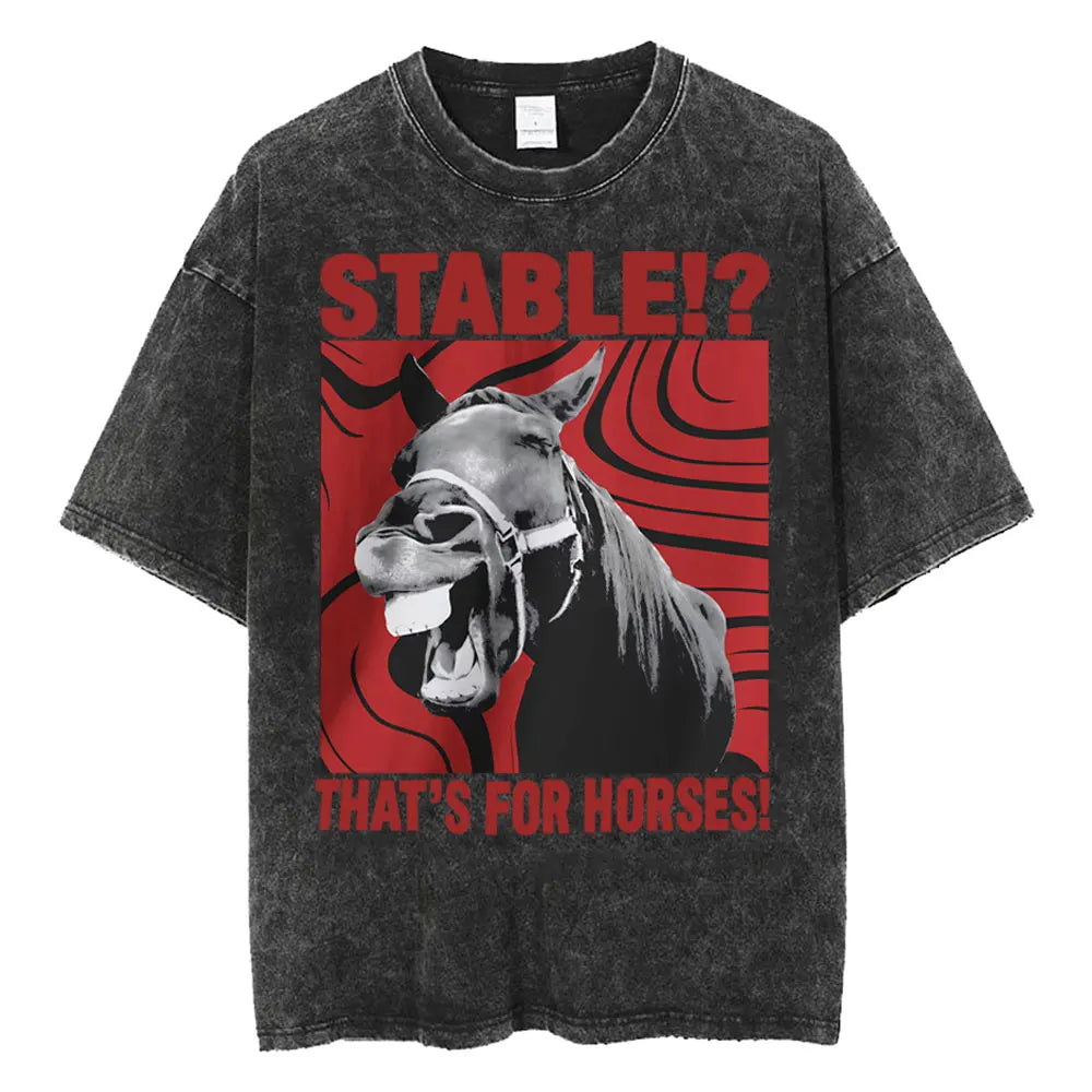 It's Cheese or Be Cheesed Rat Washed T Shirt Streetwear