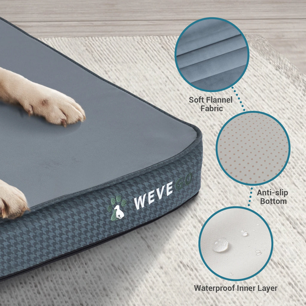 Orthopedic Dog Bed with Removable Washable Cover