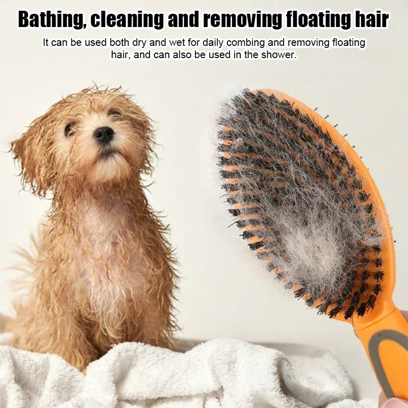 Dog Comb Pet Hair Remover Double-sided Combs