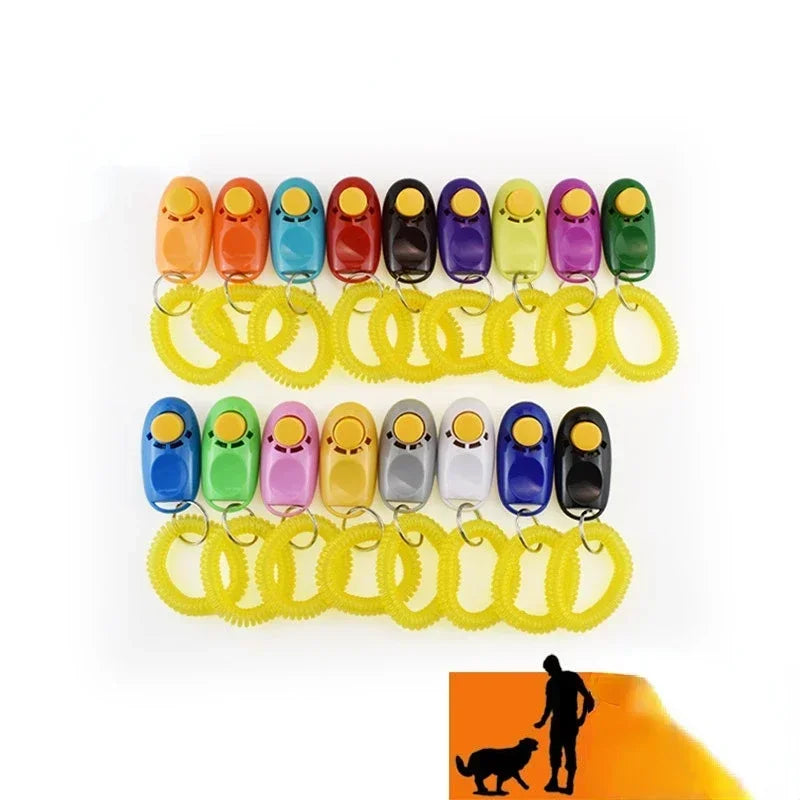 Hot Sale Portable Dog Button Clicker Sound Trainer