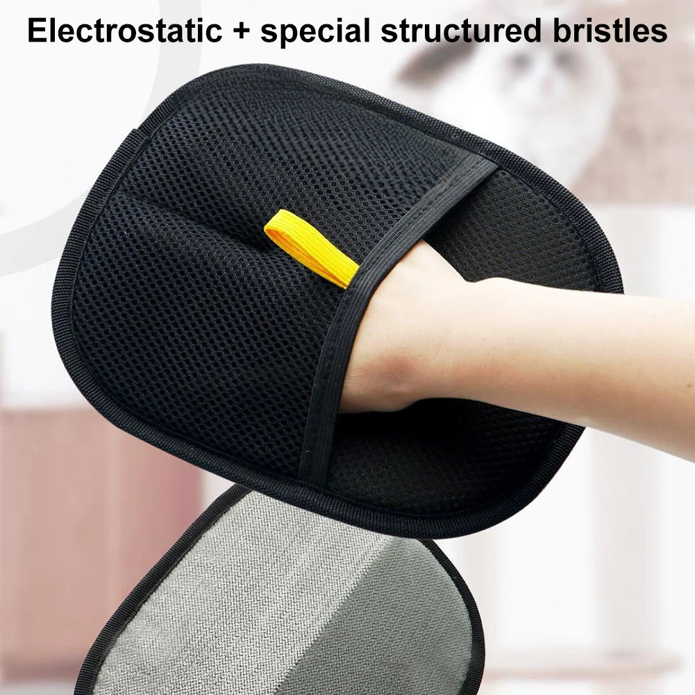 1/2/3 pcs Pet Grooming Gloves Double Sided