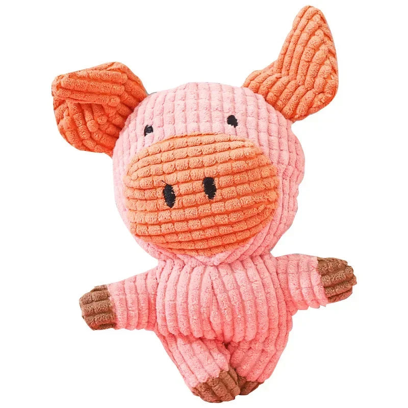 New Pet Toys Plush Dog Teeth Bite Resistant Toys Cute