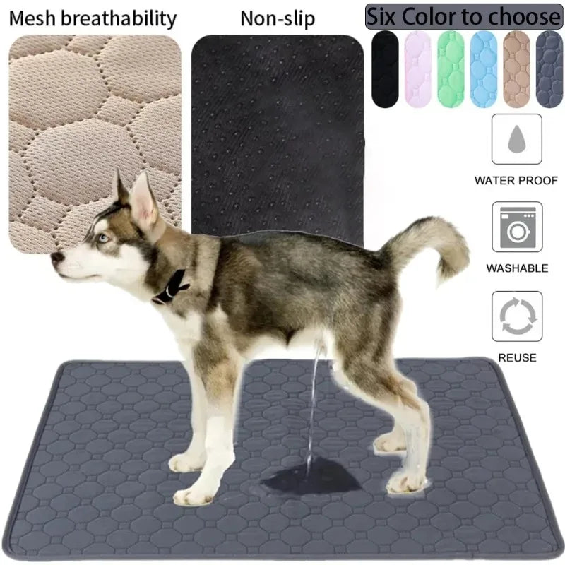 Washable Puppy Training Pad Pet Bed Urine Mat