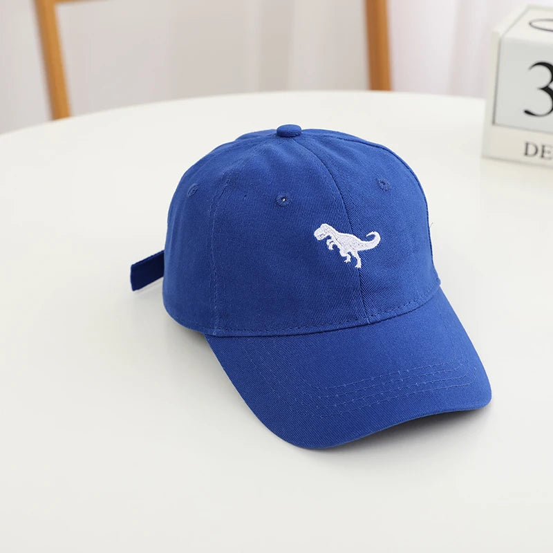 Dinosaur Embroidered Children's Baseball Cap Adjustable  Boy Girl Hats