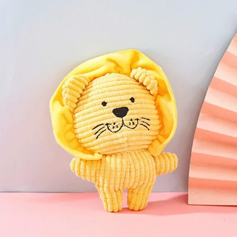 New Pet Toys Plush Dog Teeth Bite Resistant Toys Cute