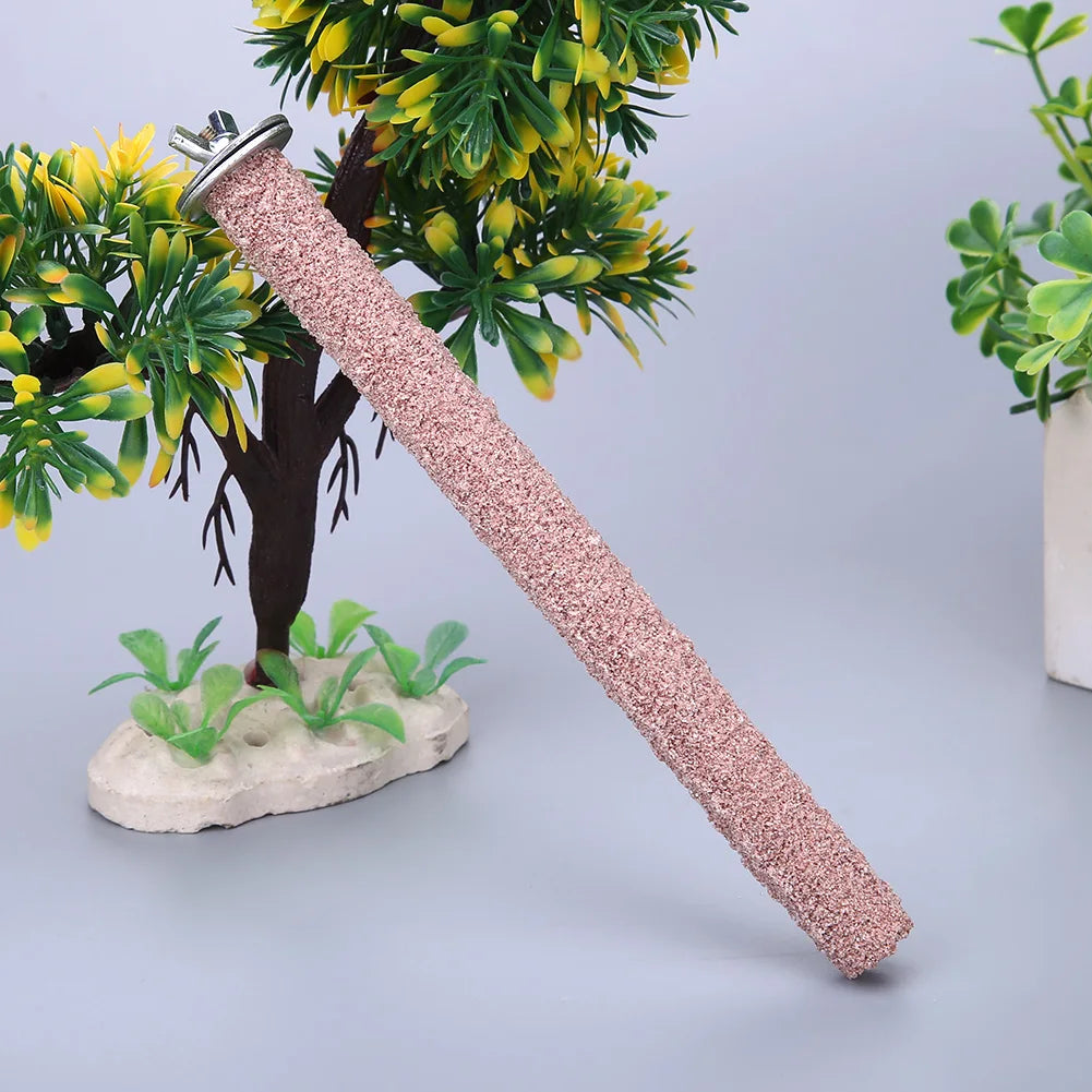 Colorful Beak Grinding Stick Non-toxic Parrot Paw Stick