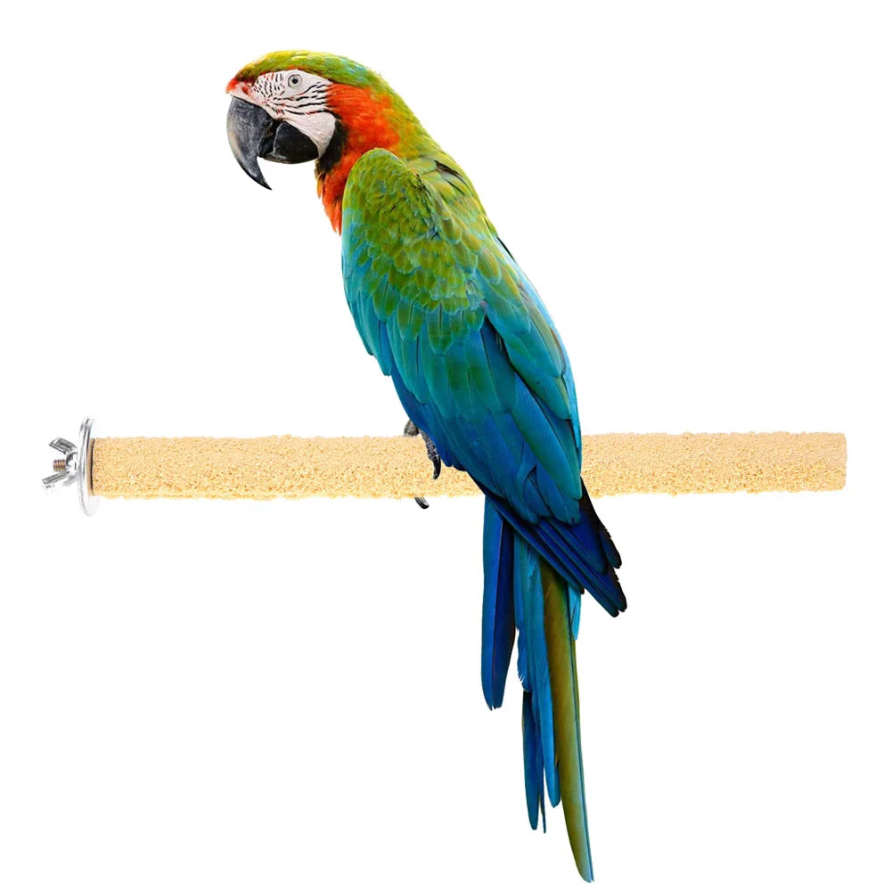 Colorful Beak Grinding Stick Non-toxic Parrot Paw Stick
