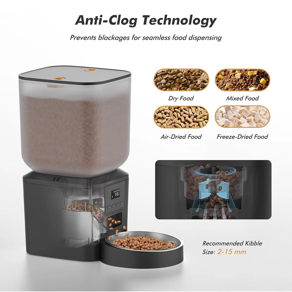 270.51oz Automatic Dog Feeder with Key Control