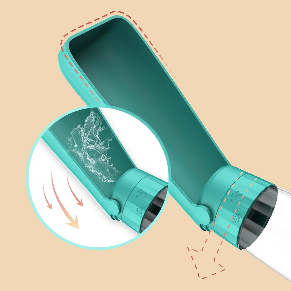 Outdoor Portable  Water Bottle For Small Large Dogs Cats Leak Proof