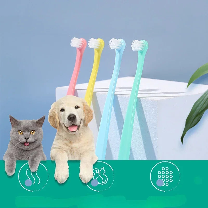 Dog Toothbrush Dog Teeth Cleaning Small Head Brush