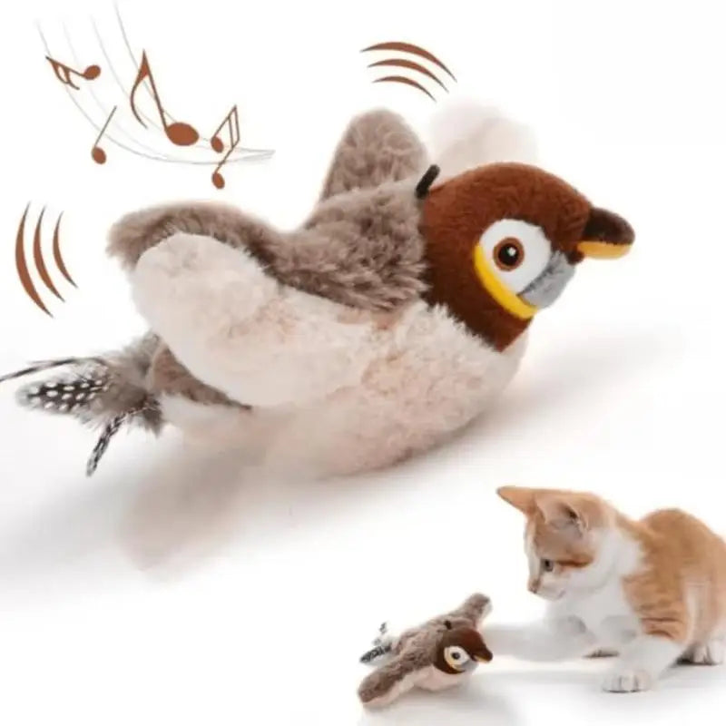 Interactive Cat Toys Electronic Flapping Bird