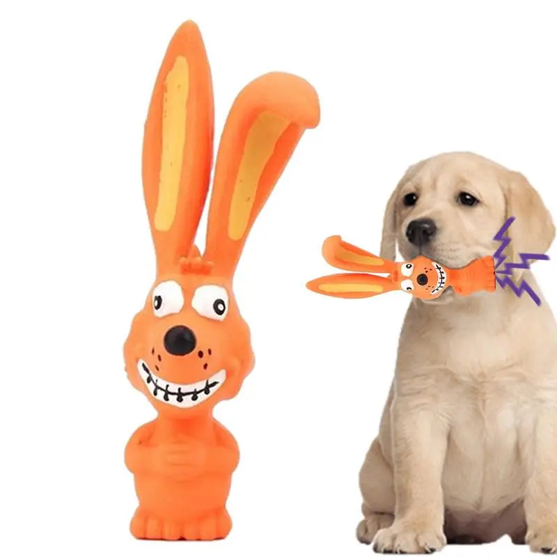 Squeaky Latex Dog Toys High Flexibility