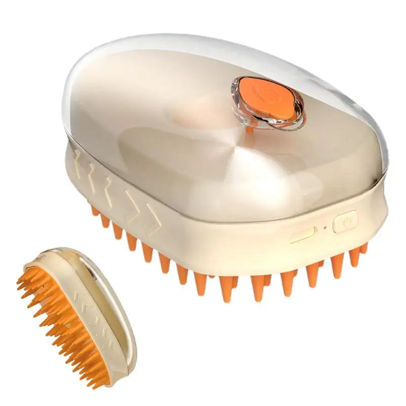 Steamy Cat Brush Steamy,Dog Hair Steamy Massage Brush