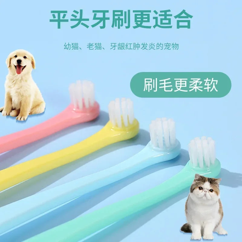 Dog Toothbrush Dog Teeth Cleaning Small Head Brush