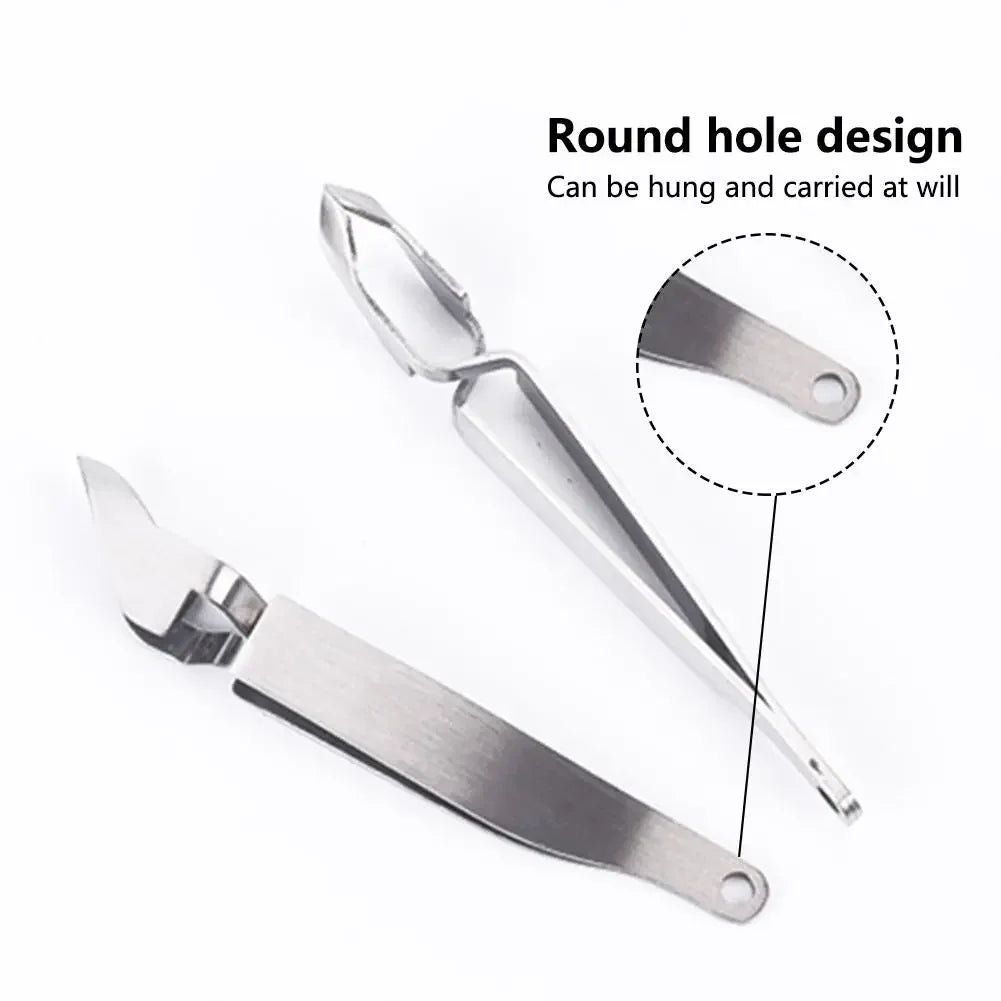 Stainless Steel 2 In 1 Pet Treatment Tick Removal Tool