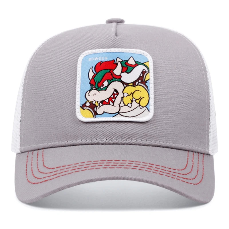 cartoon lion dance  baseball cap  trucker