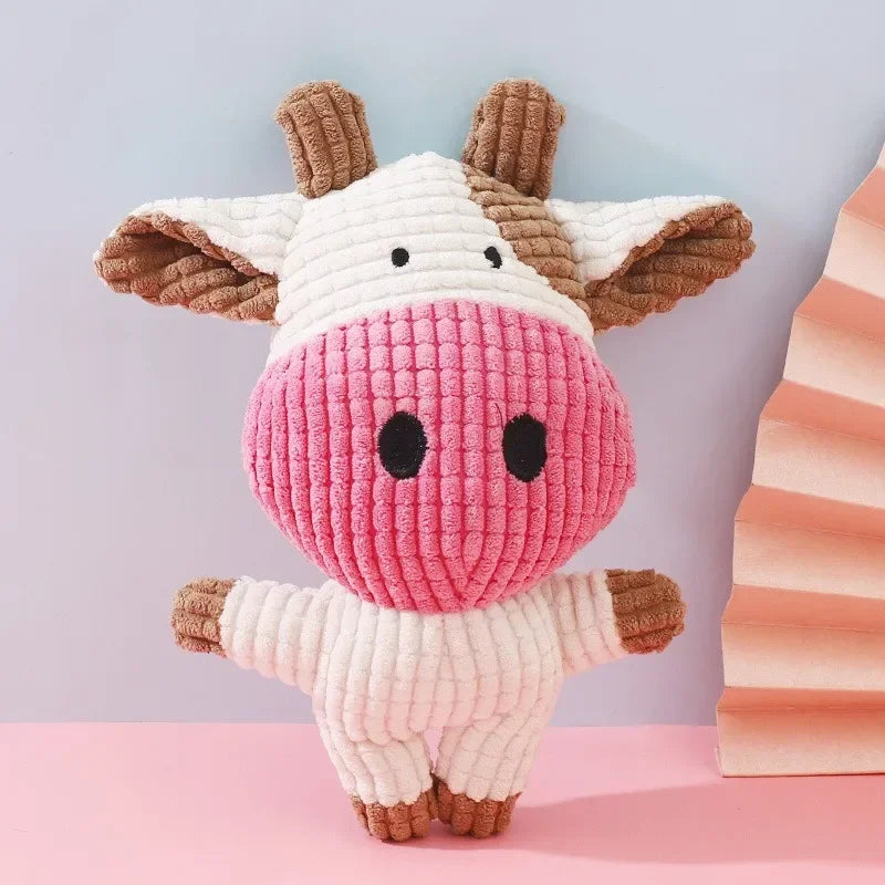 New Pet Toys Plush Dog Teeth Bite Resistant Toys Cute