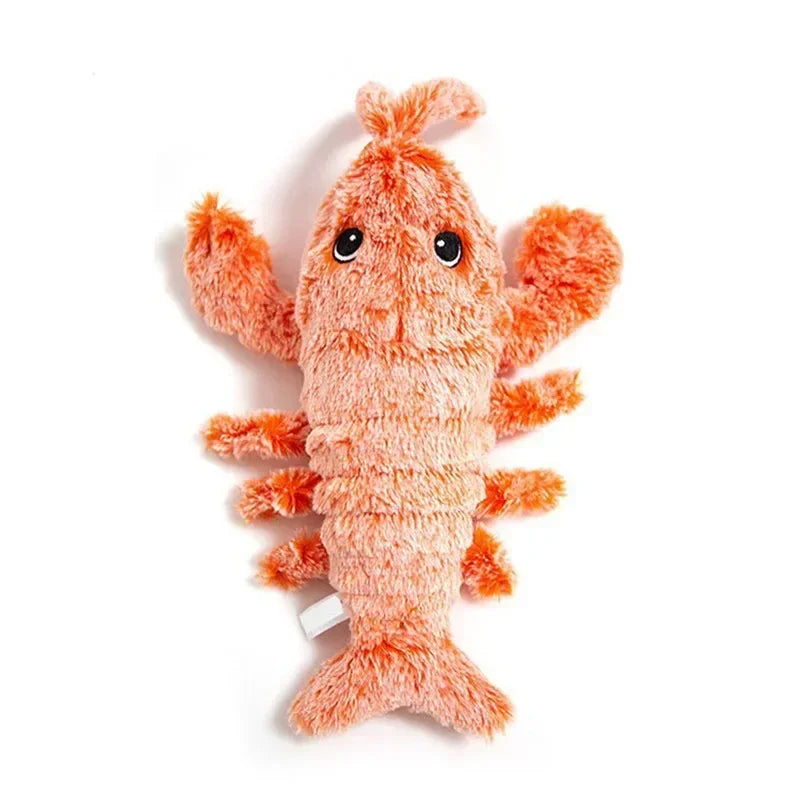 Pet Cat Toy USB Charging Simulation Electric Dancing Moving Floppy Lobster