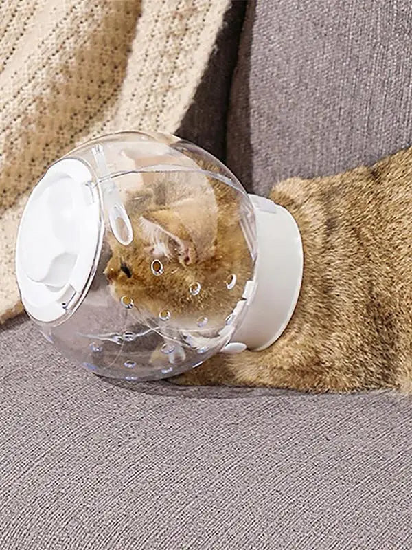 Grooming Cover Accessory Breathable Anti Bite Muzzles Clear Cat Adjustable Hood