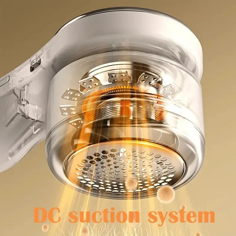 1pc Portable lint remover and trimmer - large  compartment,