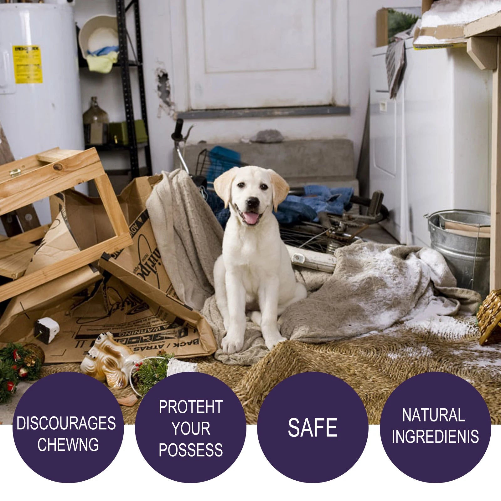 Pet No Chew Spray Bitterness Anti Gnawing Biting Stop Cat Scratching