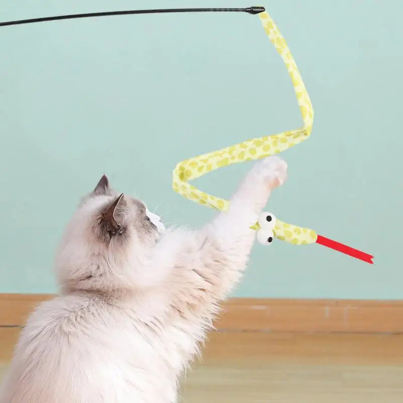 Snake Cat Wand Cat Teaser Wand