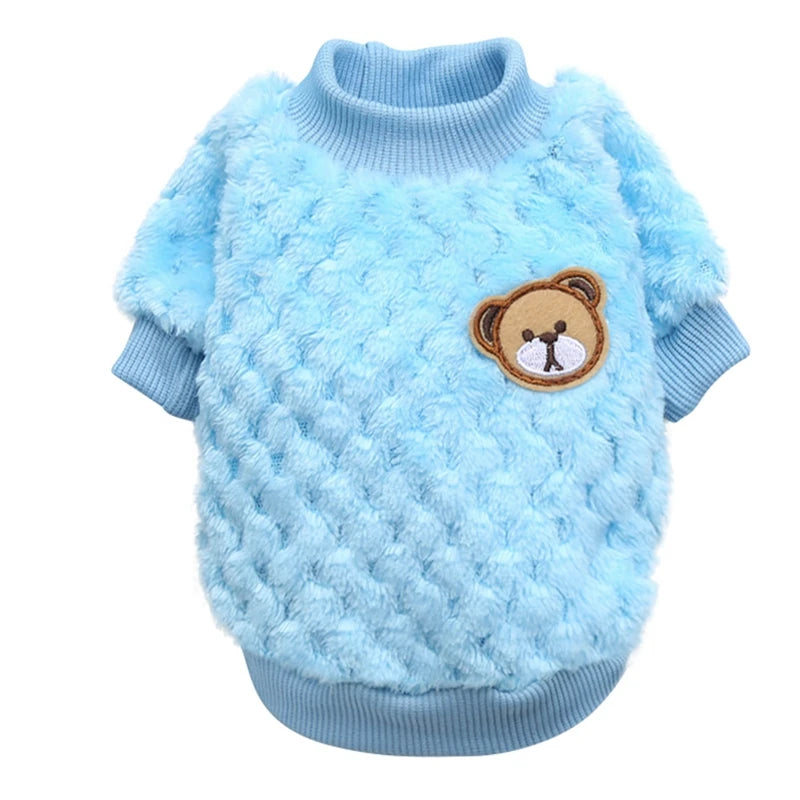 Soft Fleece Warm Pet Clothes for Small Puppy Dog