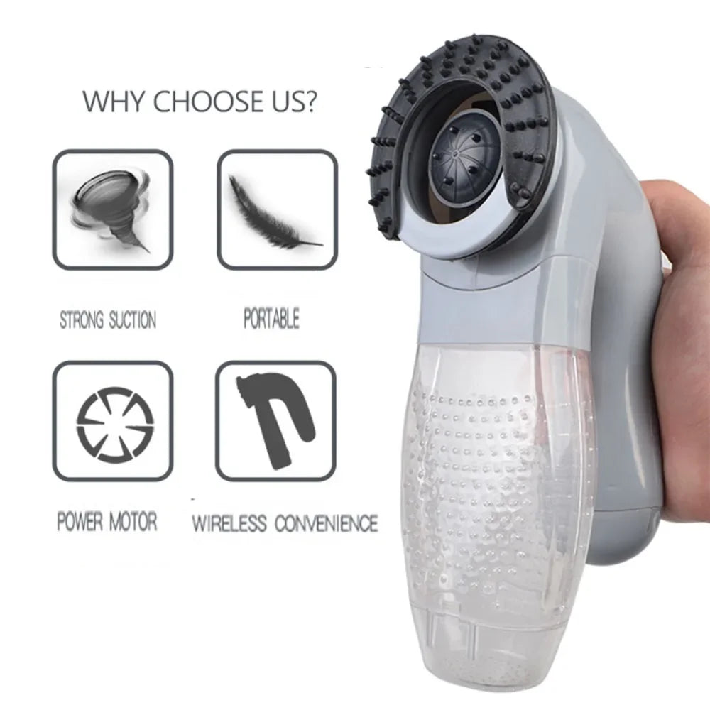 Cat Dog Hair Fur Remover Grooming Brush Trimmer