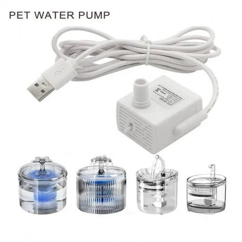 Water Pump Pet Cat Water Fountain