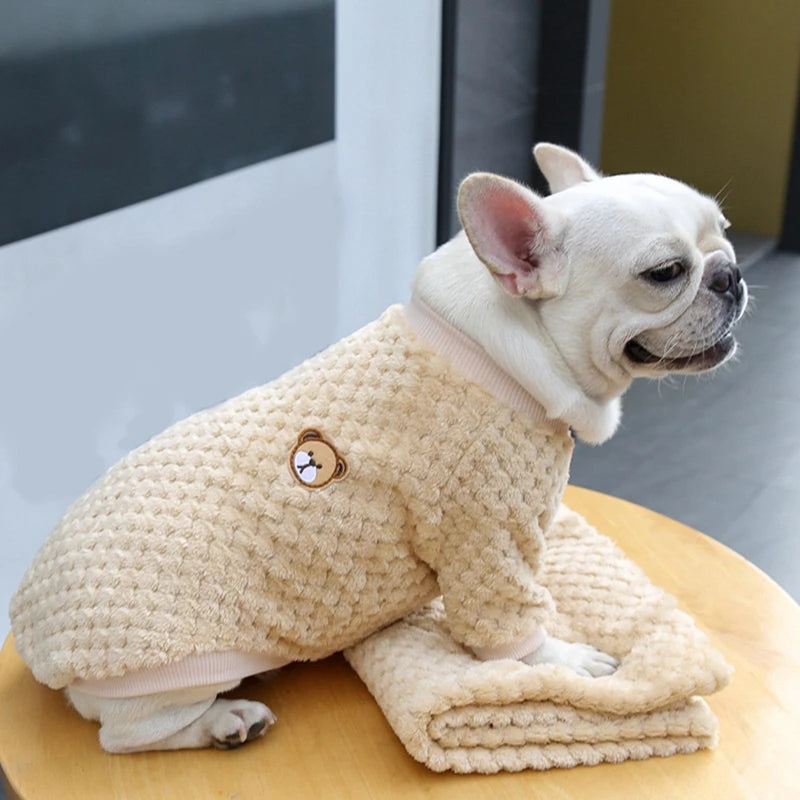 Soft Fleece Warm Pet Clothes for Small Puppy Dog