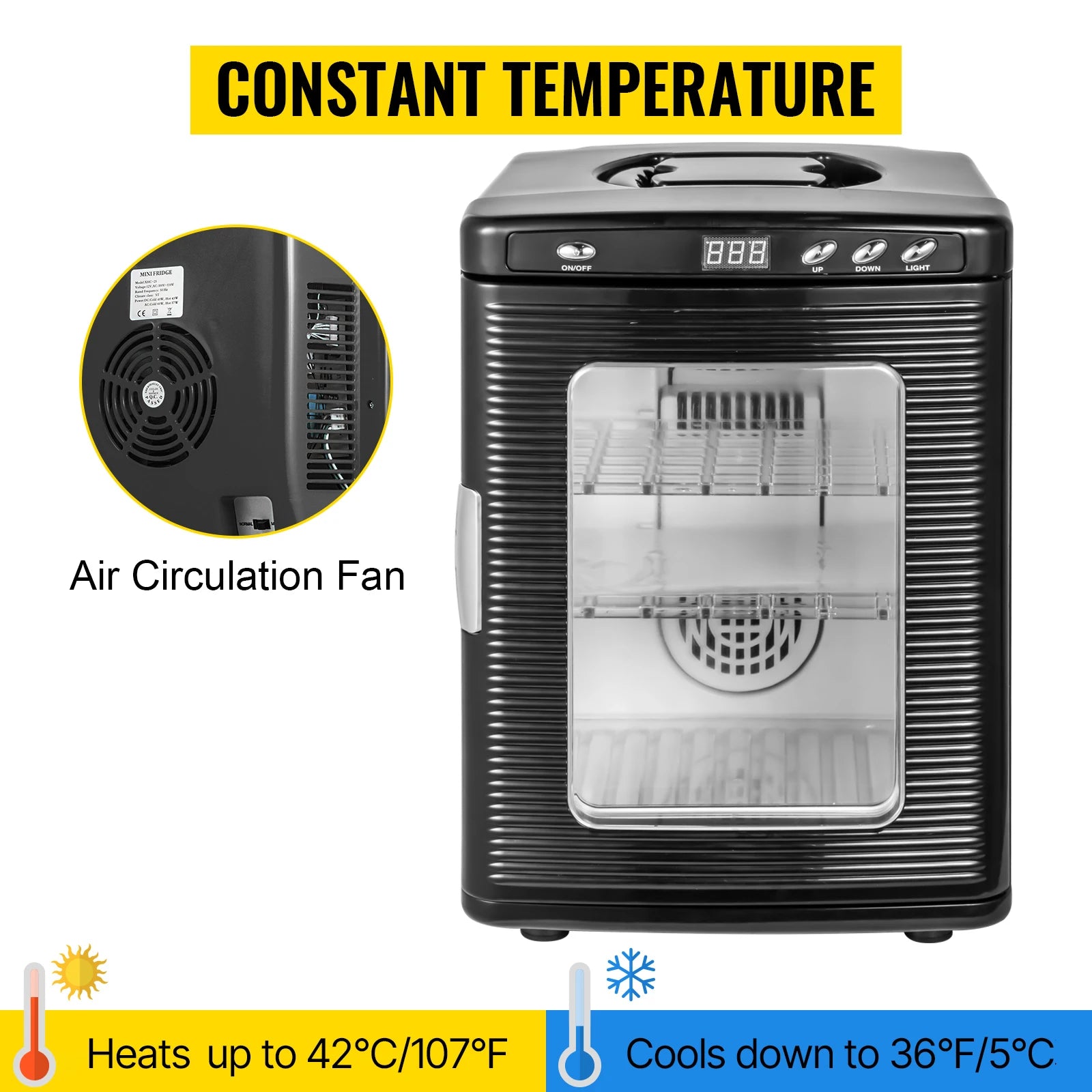 Digital Egg Scientific Lab Incubator Cooling and Heating 2°C - 60°C 12V