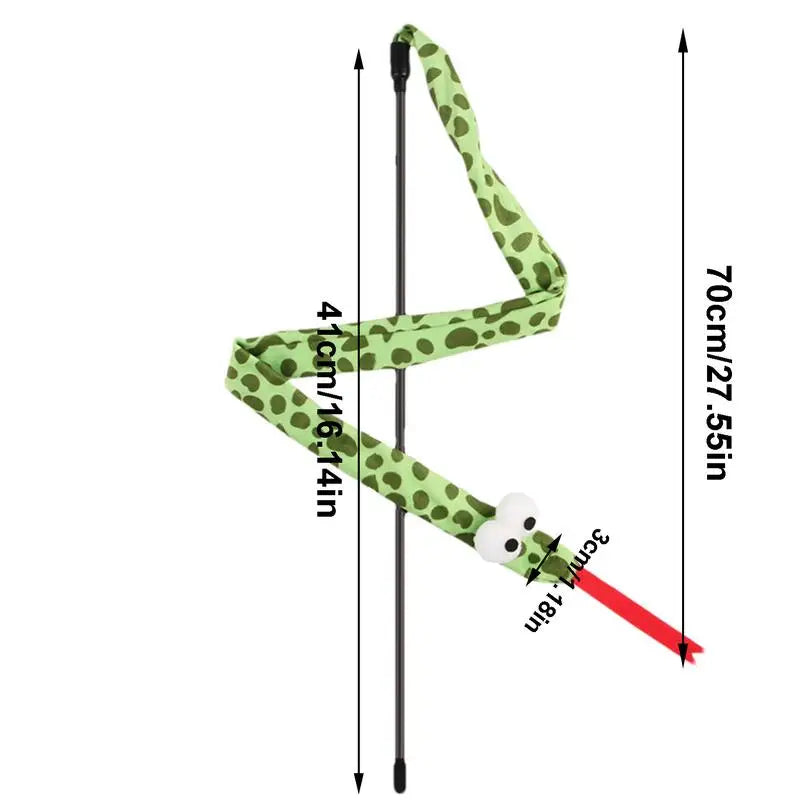 Snake Cat Wand Cat Teaser Wand
