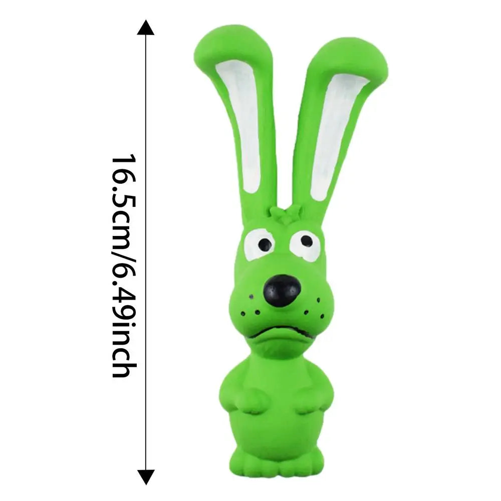 Squeaky Latex Dog Toys High Flexibility